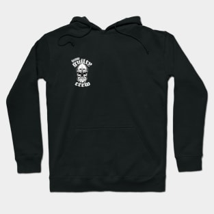 bearded skull Hoodie